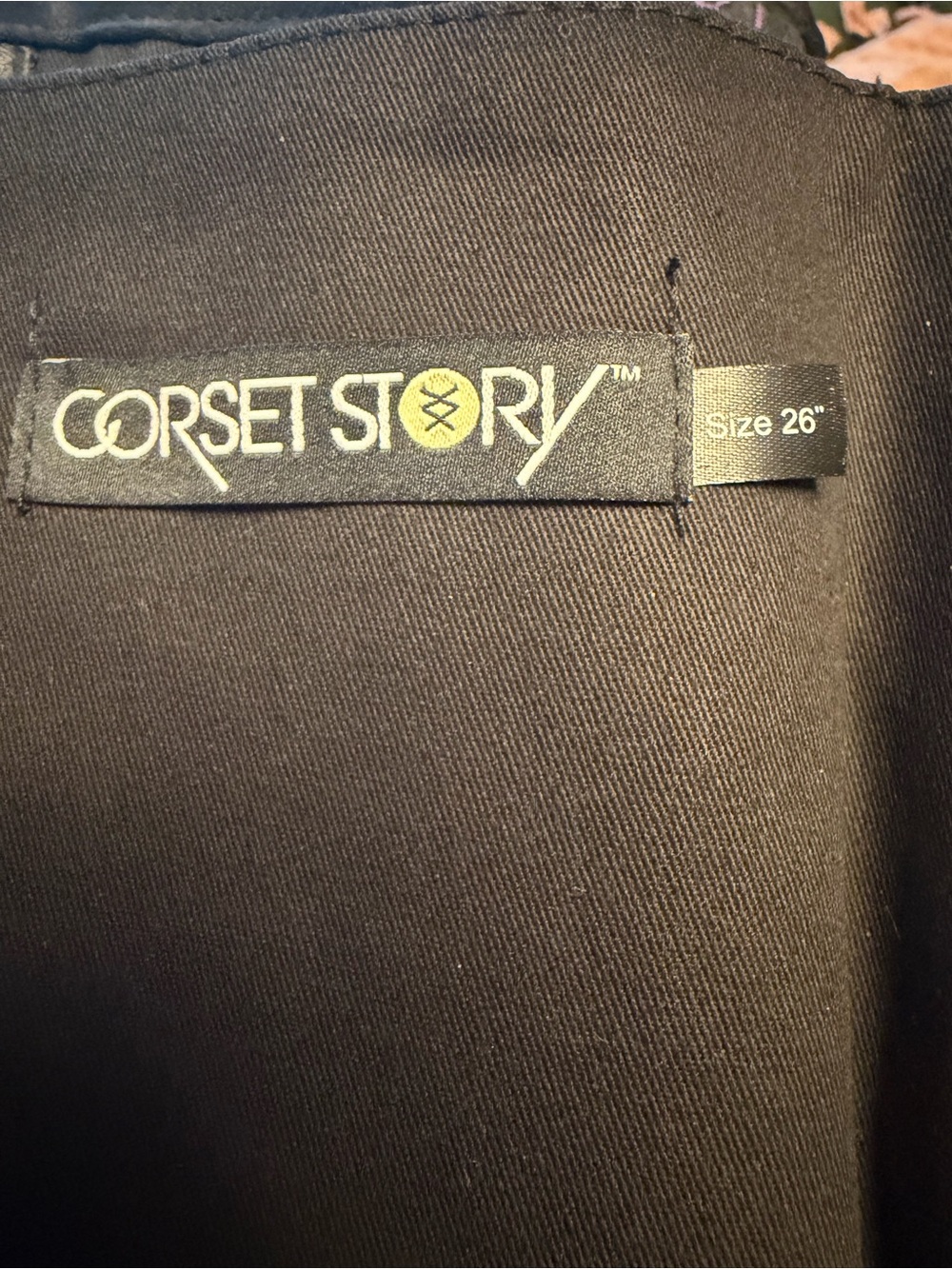 Corset Story Black Brocade Strapless Overbust Corset - Picture 4 of 5
